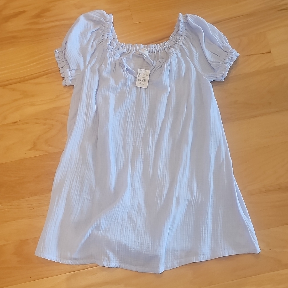 Crewcuts Soft Blue Kids Dress